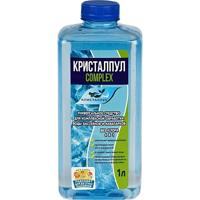 Профхим бассейн ср-во д/компл обработки воды б/хлора Кристалпул COMPLEX 1 л