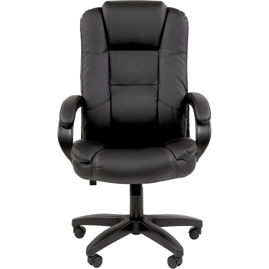 Кресло VT_Chairman 600LT чер.пласт экопремиум черный