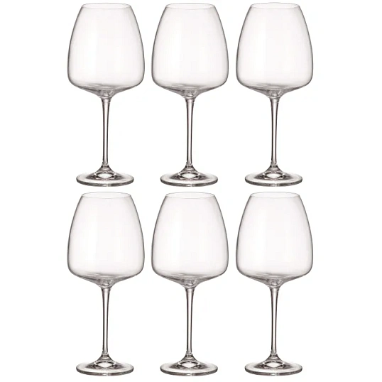 Набор бокалов для красного вина ANSER, 770 мл 6 шт