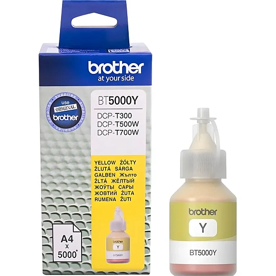 Чернила Brother BT5000Y жел. для DCP-T300/T500W/T700W