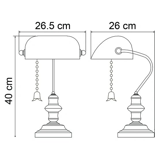 Светильник Arte Lamp A2492LT-1AB BANKER E27