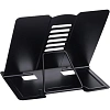 Подставка для книг Комус Класс черная, металл 19x15,5x20см,7 настроек