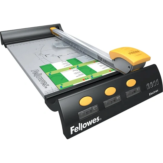 Резак для бумаги Fellowes Electron A4, 320мм, 10л, 4резки, роликовый