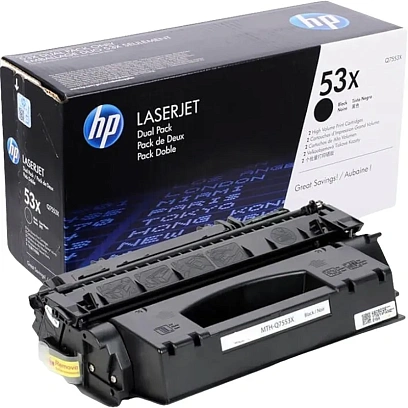 Картридж лазерный HP 53X Q7553X чер. пов.емк. для LJ 2015