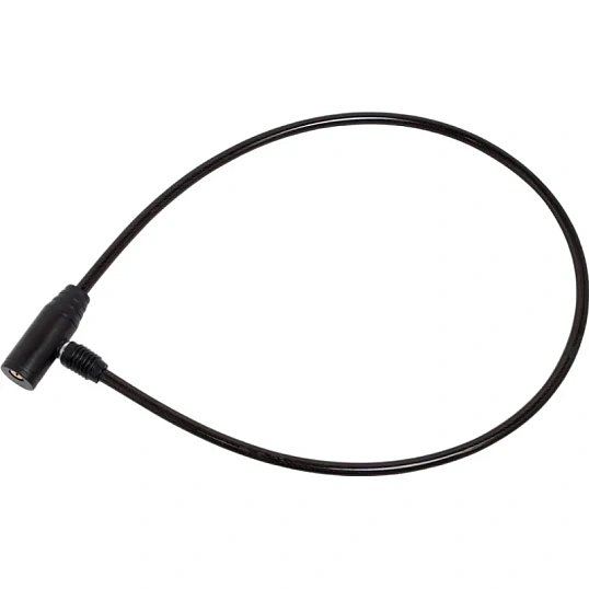 Замок велосипедный тросовый_УЗК Аллюр ВС-Т 8 (800мм) сталь/пластик (2кл)