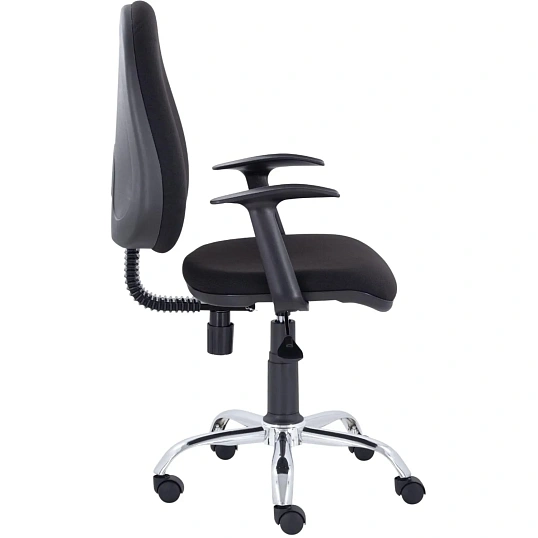 Кресло БМФ Easy Chair 223 PC ткань черная С11, хром