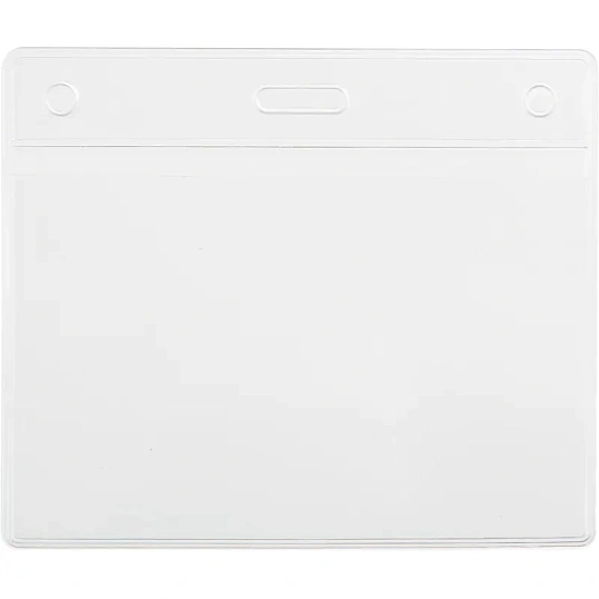 Бейдж Attache Economy 108x126 150мкм,шнурок 45см син, вкладыш 90x120 5шт/уп