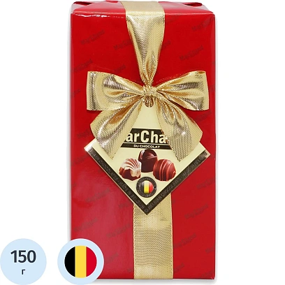 Конфеты Пралине Маршанд шоколадные ассорти из 16 видов, 150г