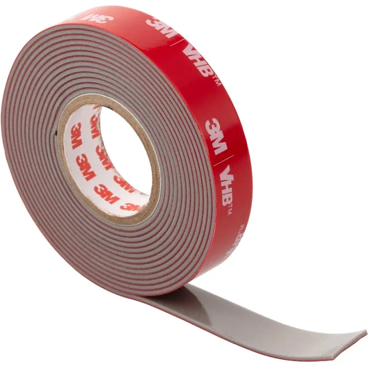 Клейкая лента 3М GPH110 монтажная двусторонняя высокотемпературная 12ммX2 м
