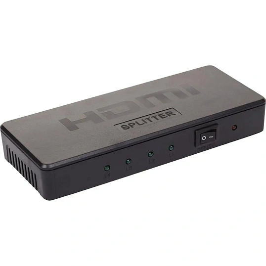 Делитель Rexant HDMI 1x4 пластиковый корпус (17-6952)
