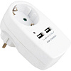 Переходник для розеток с USB портом СТАРТ С/А SA 1-ZD-2USB 10/60