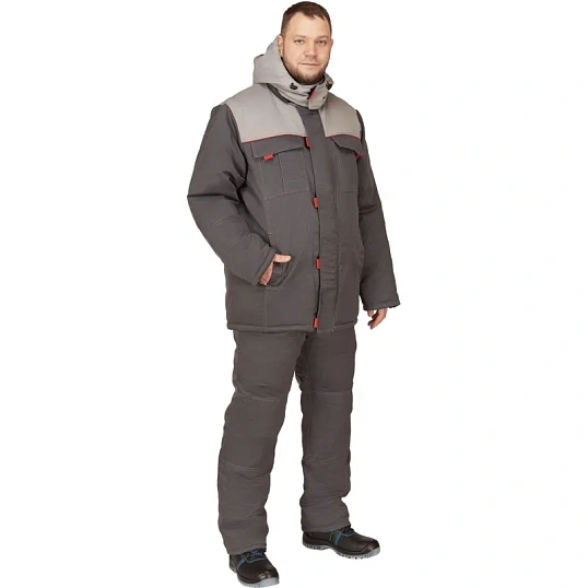 Костюм рабочий зимний Фаворит с бр. (р.56-58) 170-176