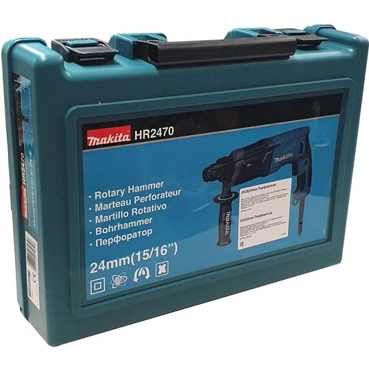 Перфоратор Makita HR2470 SDS+ 780Вт, 3реж, 2.7Дж