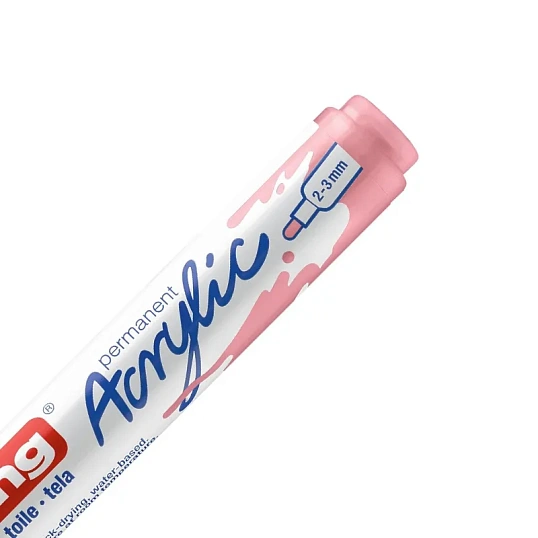 Маркер акриловый Edding 5100/935.кругл. 2-3 мм.Розовато-лилов./Classymauve