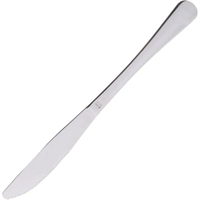 Нож столовый Бостон Люкс 18/0  2 мм 22,3 см. Pinti ТП 12шт/уп