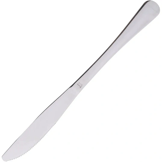 Нож столовый Бостон Люкс 18/0  2 мм 22,3 см. Pinti ТП 12шт/уп