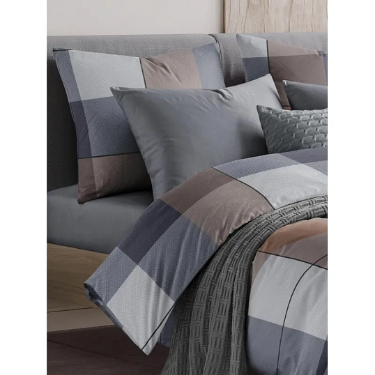 Постельное белье 2сп Макси  Бязь (нав.70х70-2шт),Cozy evening