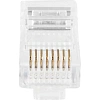 Вилка Cablexpert RJ-45 (8P8C) PLUG3UP6/5 кат.5e, 6 микр, (100 шт.), пак