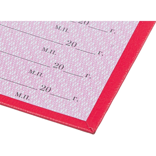 Пропуск , твердая обложка бумвинил 5шт/уп