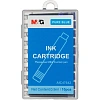Картридж чернильный для перьевой ручки  M&G синий 10шт/уп AIC47642282000H