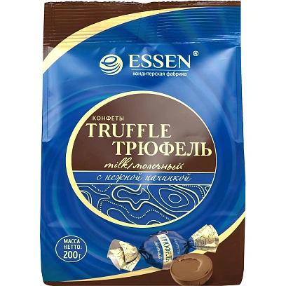 Конфеты Essen TRUFFLE MILK, пакет 200 г
