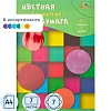 Бумага цветная А4,7л,7цв, бархатная,в ассортим. С0199-04/05/07/08