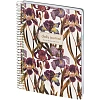 Ежедневник недатированный CUTE DIARY А5,BV,136,ИРИСЫ, зол.греб, 3-701/15