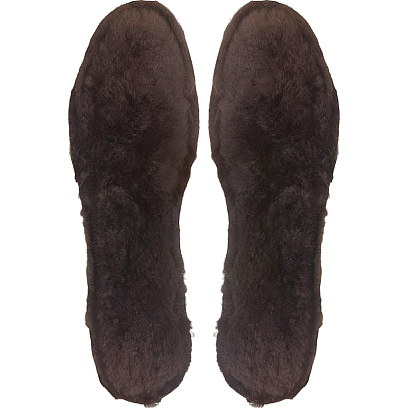 Стельки вкладные р.44, натуральный мех