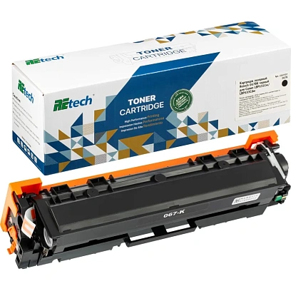 Картридж лазерный Retech 067BK чер.для Canon LBP631Cw/LBP633Cdw