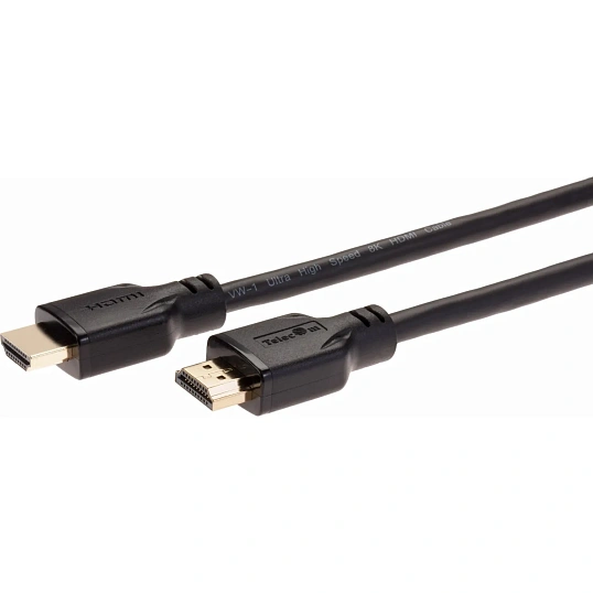 Кабель HDMI 19M/M,ver. 2.1, 8K@60 Hz 1.5m, медь,  Telecom <TCG255-1.5M
