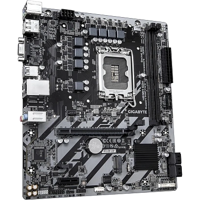 Материнская плата Gigabyte H810M S2H, LGA1851, H810, 2xDDR5, mATX