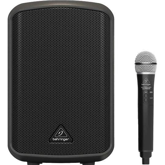 Акустическая система Behringer MPA100BT, 100Вт, Bluetooth, аккум, радио мкф