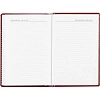 Ежедневник недатированный бордо, А6,100x150, 320стр, Agenda