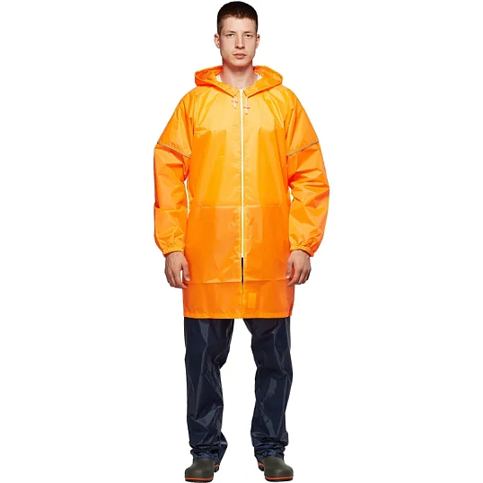 Плащ -дождевик Ивент Блик флюр оранж. XXL (60-62)