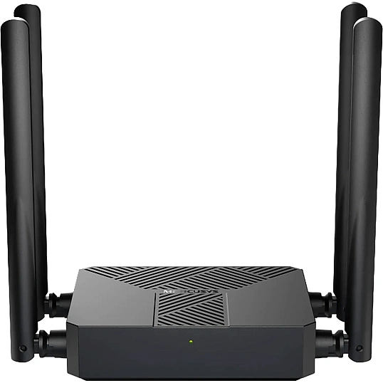 Маршрутизатор Mercusys MR62X AX1500 10/100/1000BASE-TX черный