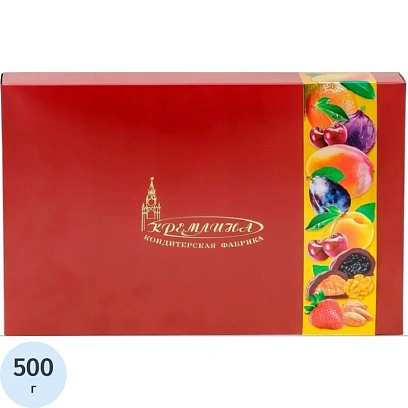 Конфеты Кремлина фрукты в шоколаде, 500г