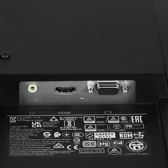 Монитор 27 Lenovo C27-40 VA HDMI 250cd 75Hz FreeSync VGA FHD(63DDKAT6UK)