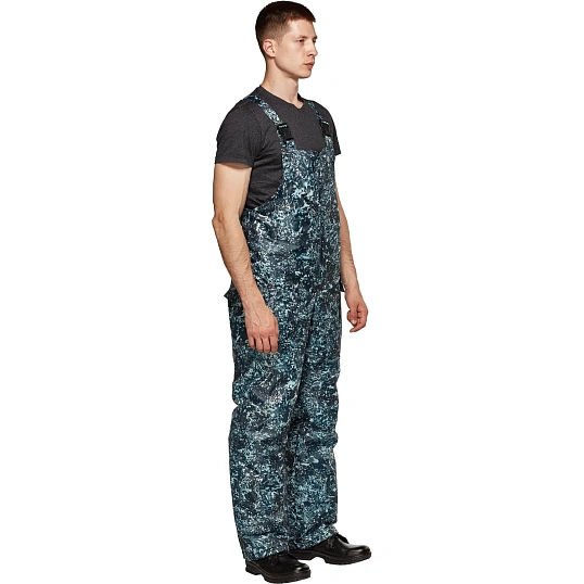 Костюм зимний Охранника с п/к КМФ цифра серый(р.44-46) 170-176