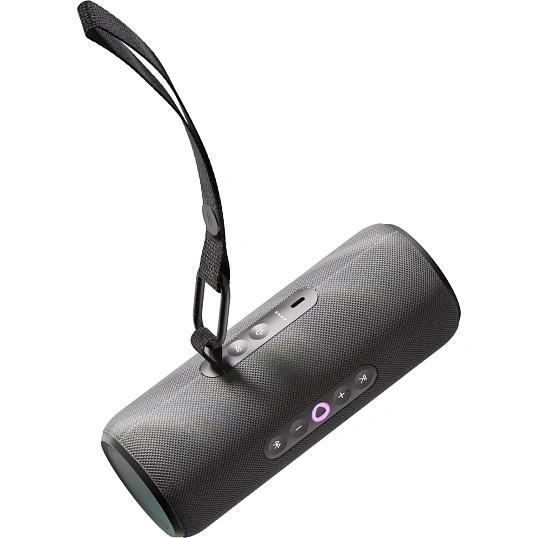 Умная колонка Яндекс Станция Стрит с Алисой, чёрный (YNDX-00030BLK)