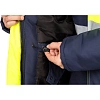 Куртка зимняя мужская зс04-КУ 44-46/170-176 флуоресц.жёлтый/син