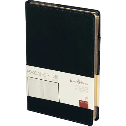 Ежедневник полудатированный синий,A5,152х222мм,Br.V.PROFY 3-073/01