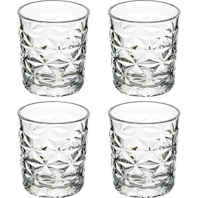 Набор стаканов ЭСТРЕЛЛА 4 шт. 305 мл