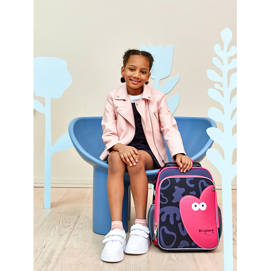 Ранец Комус Класс Stright Casual Самая , 2 отд, эргоном. Спинка