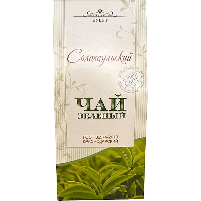 Чай Солохаульский зеленый, к/л, 40г