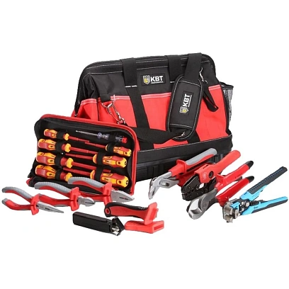 Набор инструмента электрика НИЭ-01 (КВТ) 63033