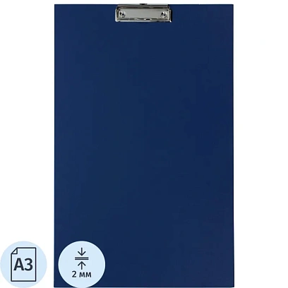 Папка-планшет д/бумаг Attache А3 синий