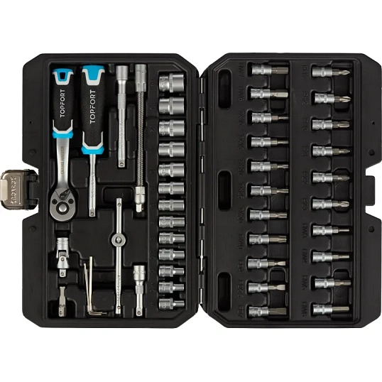 Набор инструмента TOPFORT 46 предметов 1/4
