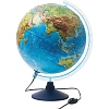 Глобус интерактивный физико-политический с подсв.,рельеф.,320мм,INT13200290