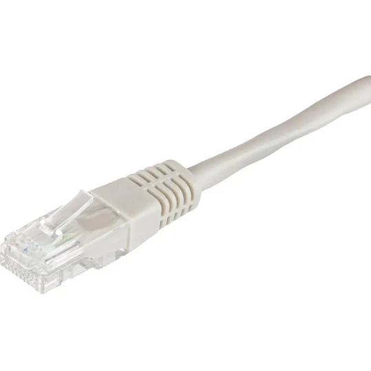Патч-корд BigTech OPCC002 UTP CCA кат.5e/1м/литой/многожильный (серый)