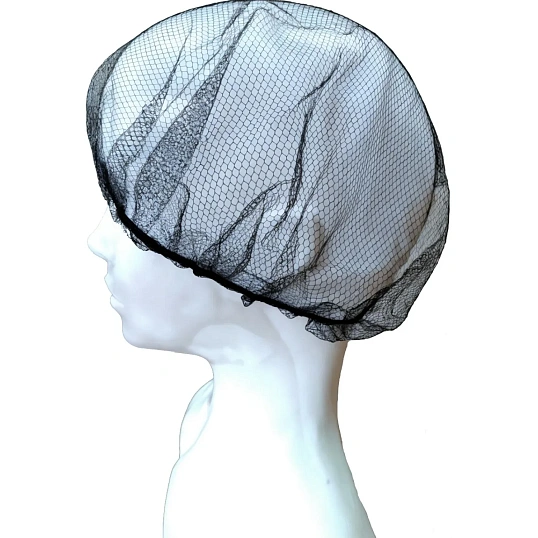 Сетка для волос, черная (100шт/упак)